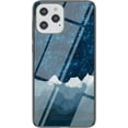 thumbnail image 1 of Dazzling Glass Starry Sky Pattern Phone Case for iPhone X XS XR SE 8 7 6 6S Max Plus, Light and Thin Full Protective Shell, Unique Colored Back Cover(Blue,SE 2020), 1 of 8