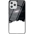 thumbnail image 1 of Dazzling Glass Starry Sky Pattern Phone Case for iPhone X XS XR SE 8 7 6 6S Max Plus, Light and Thin Full Protective Shell, Unique Colored Back Cover(White,SE 2022), 1 of 8