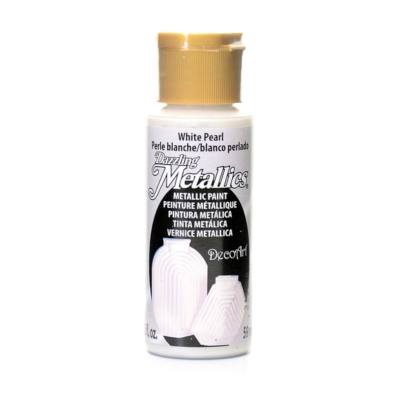 Dazzling Metallics white pearl (pack of 8)