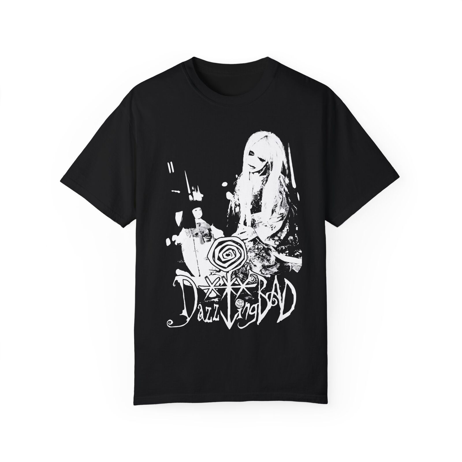 DazzlingBAD Japan Band Merch Visual Kei Gothic Black Shirt
