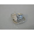 thumbnail image 1 of Dazzlingdaimonds Jewels 2.30 Ctw Marquise Cut White Diamond Wedding Anniversary Engagement Bridal Set Ring 14K White Gold Plated 925 Sterling Silver 925 Sterling Silver -4.5, 1 of 5