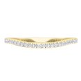 thumbnail image 1 of Dazzlingrock Collection 0.20 Carat (ctw) 14K Round Diamond Ladies Stackable Ring Wedding Band 1/5 CT, Yellow Gold, Size 4, 1 of 3