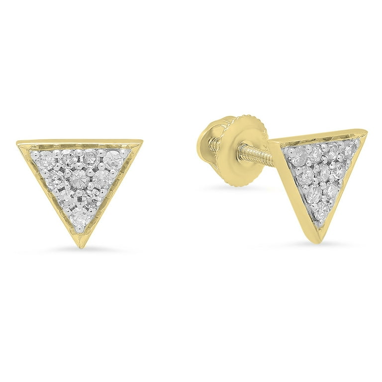 Dazzlingrock Collection 0.20 Carat (ctw) 18K Round Cut