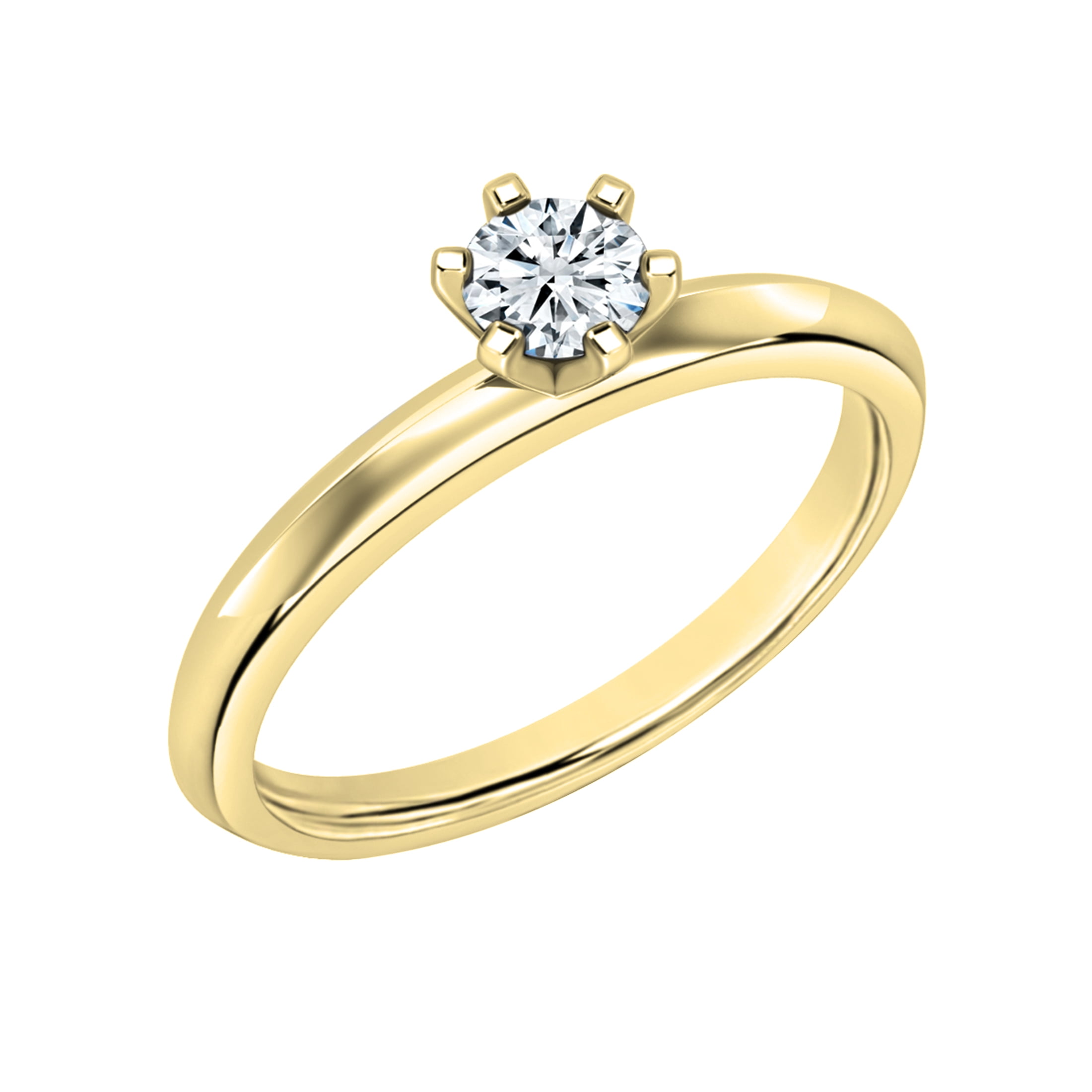 DazzlingRock Damenring – 0,25 Ct Blaue/weiße Diamanten In Kanal-Fassung, 10K Weißgold, Stapelbar