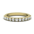 thumbnail image 1 of Dazzlingrock Collection 0.38 Carat (ctw) 14K White Diamond Ladies Anniversary Wedding Stackable Band, Yellow Gold, Size 7, 1 of 3