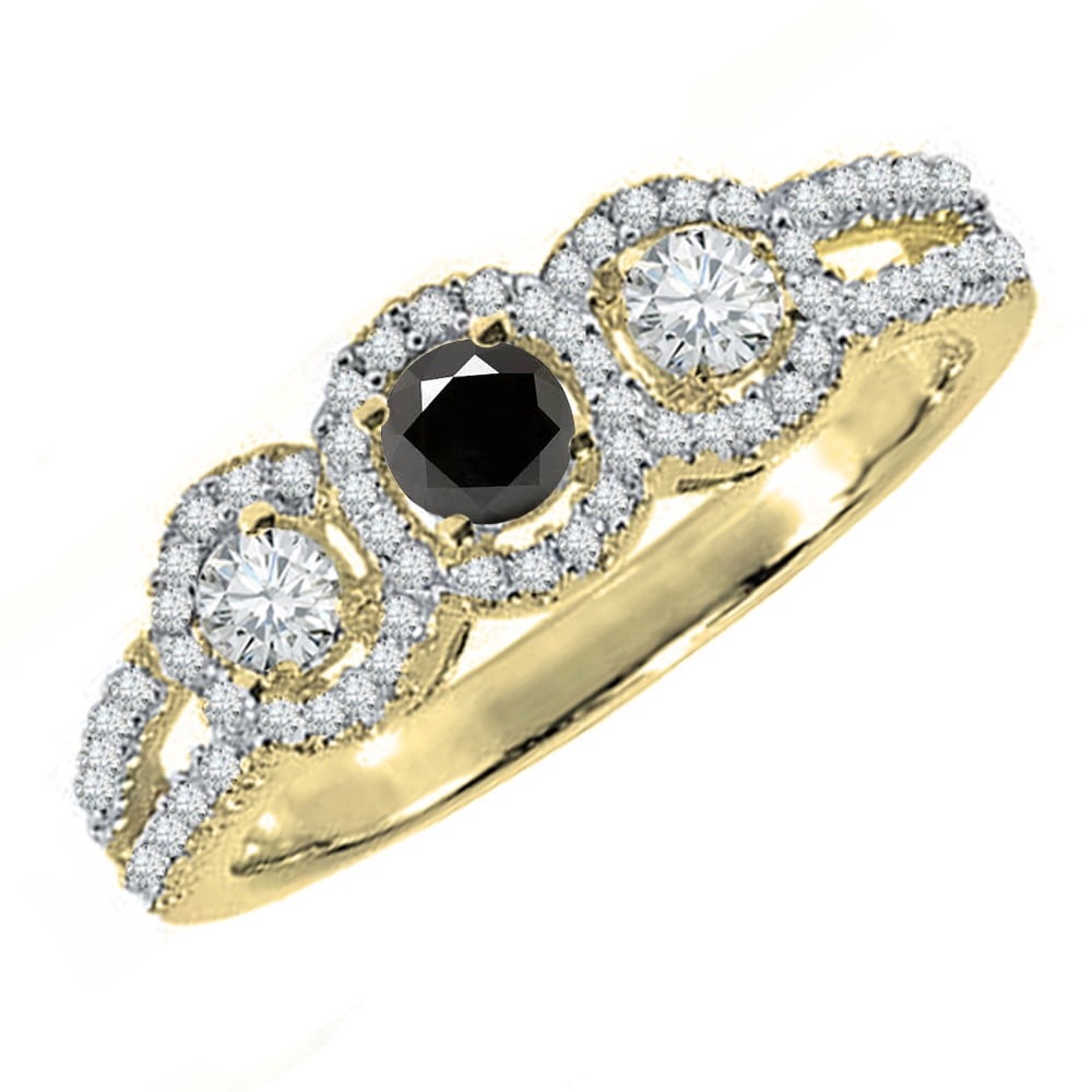 DazzlingRock Collection Donna 14k Oro Rosa Cuscino 7,00