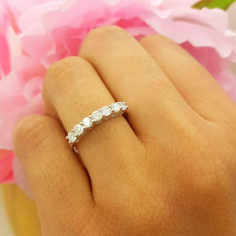 Dazzlingrock Collection 0.50 Carat ctw 14K Round White Diamond 7