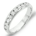 thumbnail image 1 of Dazzlingrock Collection 0.55 Carat (ctw) 14k Round Diamond Men's Anniversary Wedding Band Ring 1/2 CT, White Gold, Size 11.5, 1 of 1