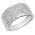 thumbnail image 1 of Dazzlingrock Collection 0.70 Carat (ctw) 10K Round Cut White Diamond Men's Hip Hop Pinky Ring 3/4 CT, White Gold, Size 12.5, 1 of 1