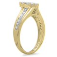 thumbnail image 1 of Dazzlingrock Collection 0.70 Carat (ctw) 18K Diamond Bridal Heart Shaped Promise Engagement Ring 3/4 CT, Yellow Gold, Size 5.5, 1 of 3