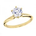 thumbnail image 1 of Dazzlingrock Collection 0.75 Carat (ctw) 14K Round Diamond Ladies Bridal Solitaire Engagement Ring 3/4 CT, Yellow Gold, Size 8, 1 of 1