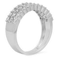 thumbnail image 1 of Dazzlingrock Collection 1.00 Carat (ctw) 14K Round White Diamond Bridal Anniversary Wedding Band Ring 1 CT, White Gold, Size 8, 1 of 2