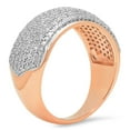 thumbnail image 1 of Dazzlingrock Collection 1.10 Carat (ctw) 18K Round Diamond Anniversary Wedding Band Ring 1 CT, Rose Gold, Size 10, 1 of 3