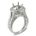 thumbnail image 1 of Dazzlingrock Collection 2.45 Carat (Ctw) 14k Round Diamond Ladies Bridal Semi Mount Engagement Ring (No Center Stone), White Gold, Size 6, 1 of 1