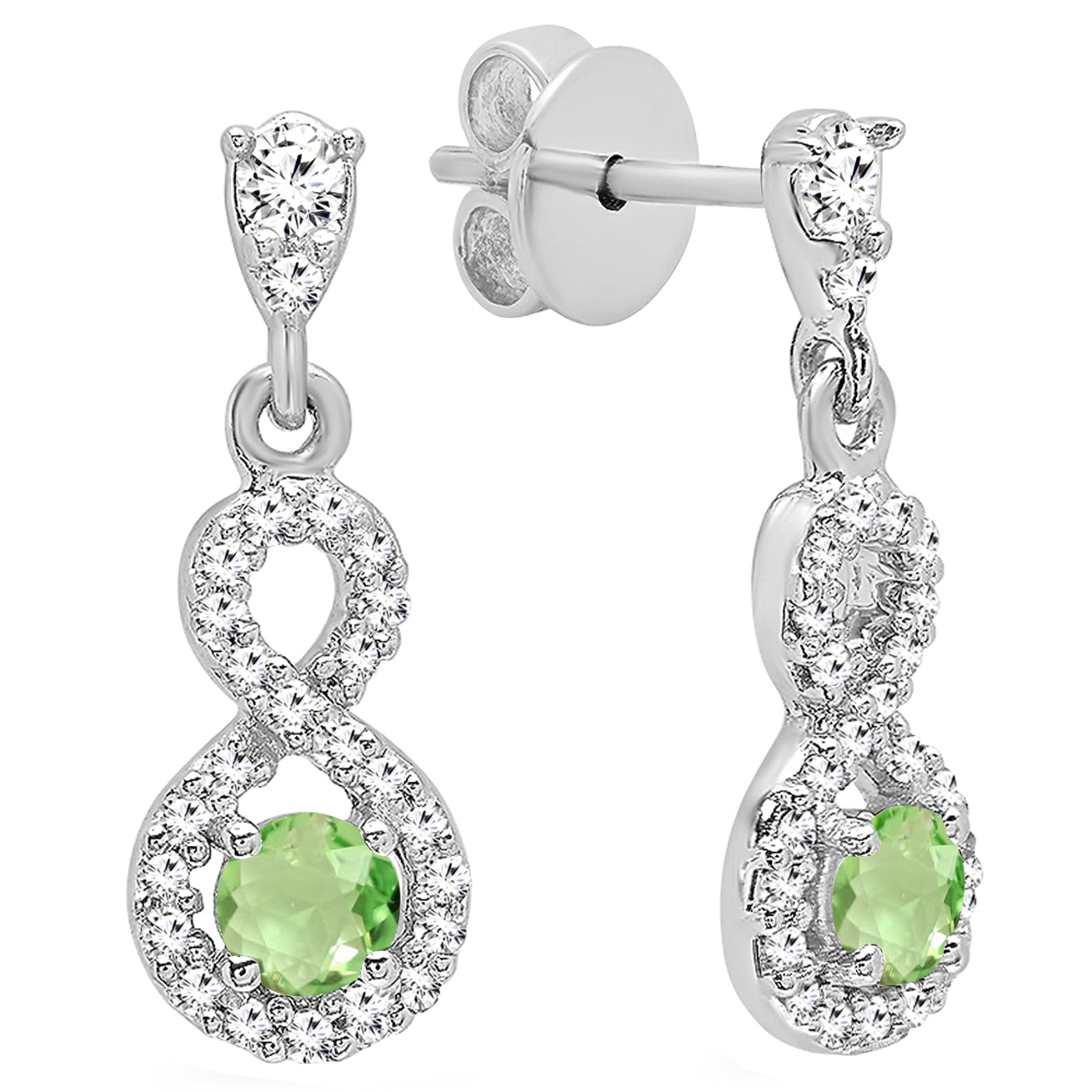 Salvini - Orecchini In Oro Bianco - Diamante Rotondo | Scintille Shop