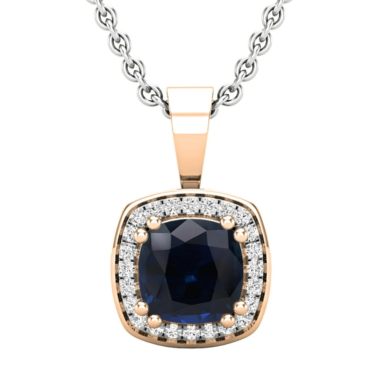 LADIES PENDANT WITH CHAIN 0.10CT ROUND DIAMOND 10K ROSE GOLD LADIES PENDANT WITH CHAIN 0.10CT ROUND DIAMOND 10K ROSE GOLD