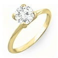 thumbnail image 1 of Dazzlingrock Collection IGI CERTIFIED 1.01 Carat (ctw) 14K Lab Grown White Diamond Bridal Ring 1 CT, Yellow Gold, Size 10, 1 of 1