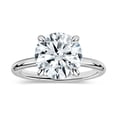 thumbnail image 1 of Dazzlingrock Collection IGI Certified 3.00 Carat Round Lab Grown White Diamond Classic Solitaire Engagement Ring for Her in 14K Solid White Gold, Size 8, 1 of 4