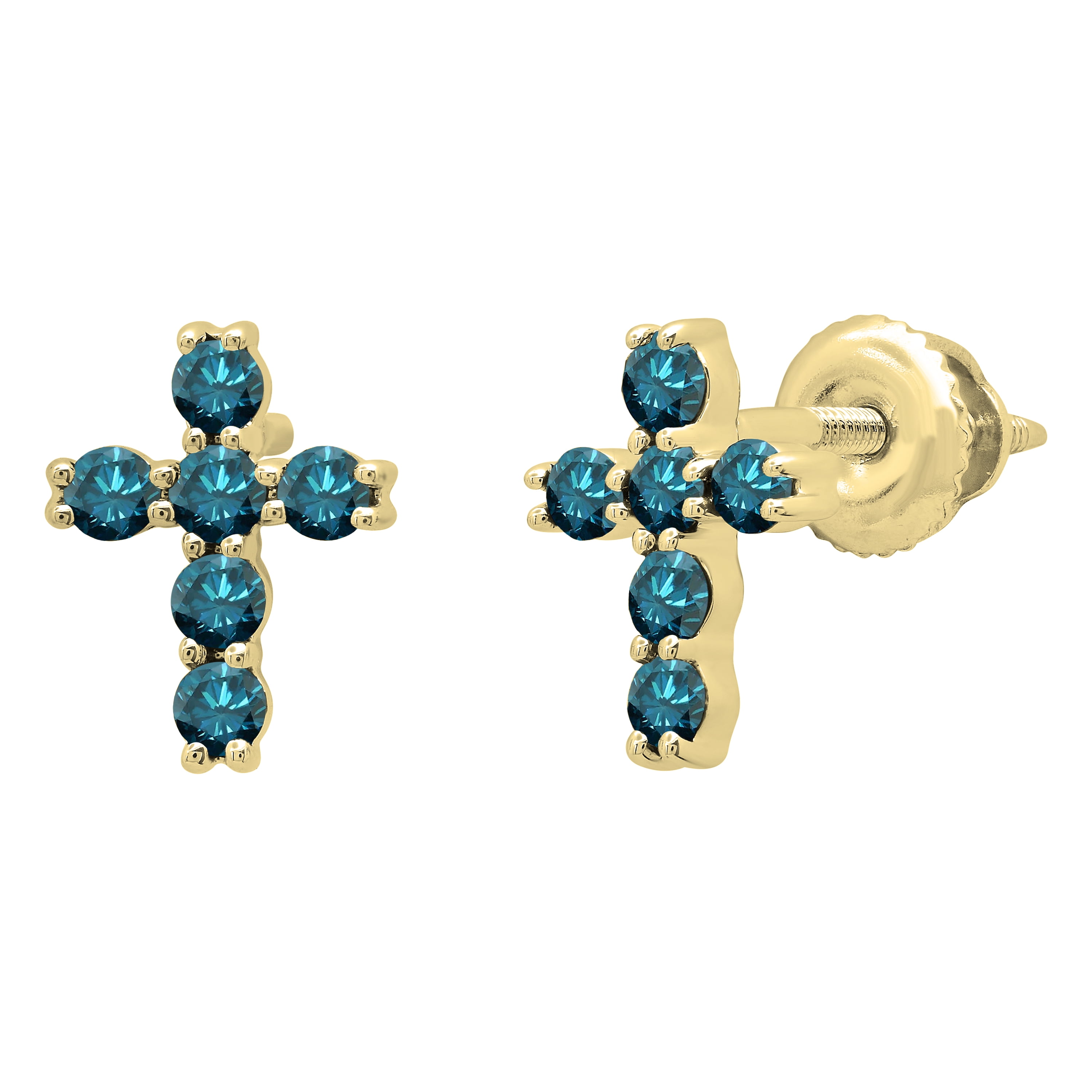 Women's screw back stud earrings deals