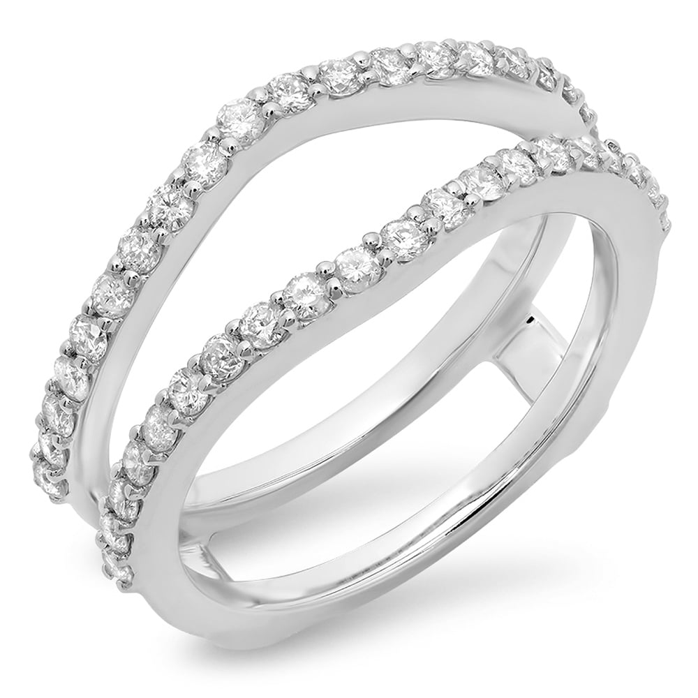 Women's enhancer hotsell wedding bands