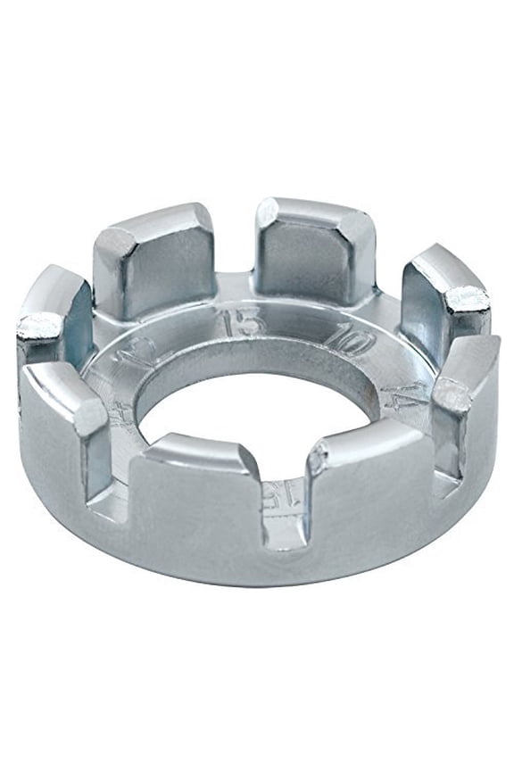 Diamondback Forged Round Bicycle Spoke Wrench, Silver