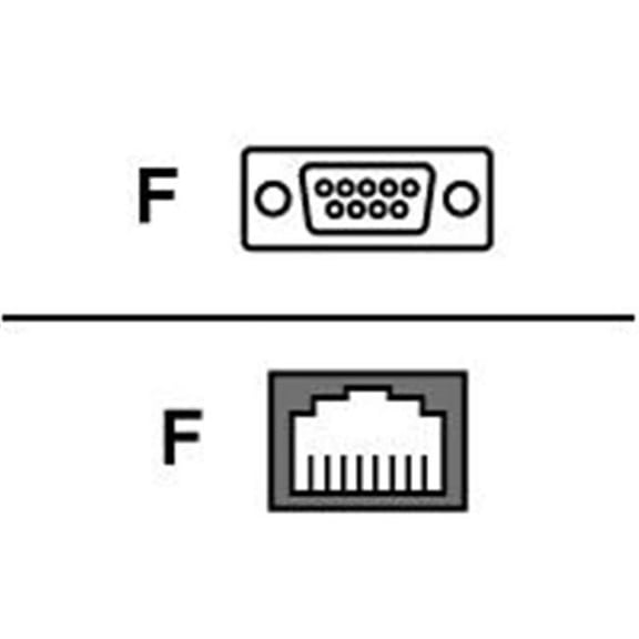 Db9 Female /Rj45 Female