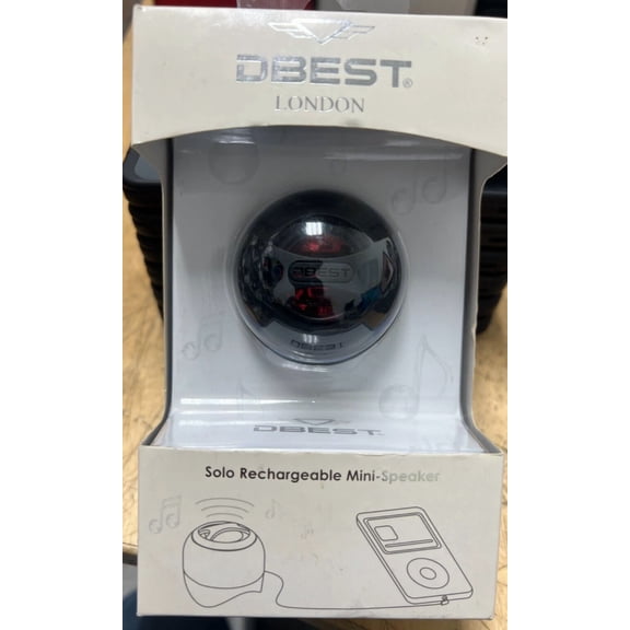 Dbest London Rechargeable Mini Speaker Set For Phones/Tablet Ps3601
