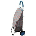 thumbnail image 1 of Dbest Products 01-582 Trendy Trolley Dolly - Broken Chevron Teal & Coral, 1 of 3