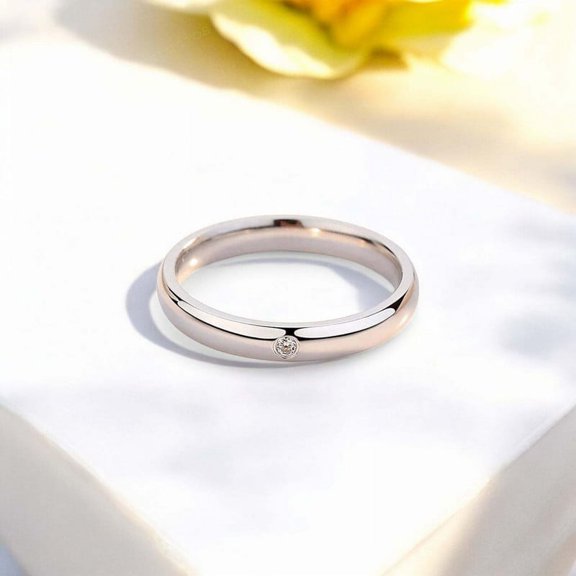 Dbeststudios 2 MM / Anime Ring,Handmade ring inspired by anime movies, Silver color, Color option for stones, Suitable as a gift, Yuta Inspired Ring,Couple Ring