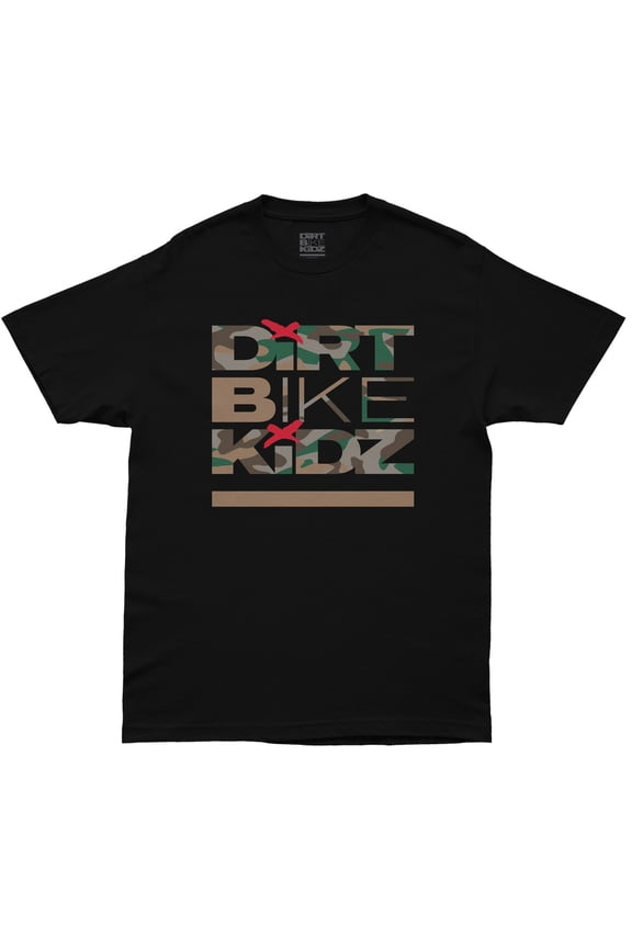 Classic Camo Tee (X-Large, Black/Camo)