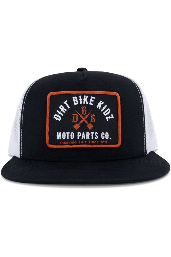 Trucker 2Fifty Snapback Hat (One Size Fits Most, Black)