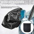 thumbnail image 1 of Dbuoem 1 Pair Car Rearview Mirror Cover Oxford Cloth Adjustable Drawstring Snow Sun Dust Auto SUV Side Wing Mirror Guard Protector, 1 of 8
