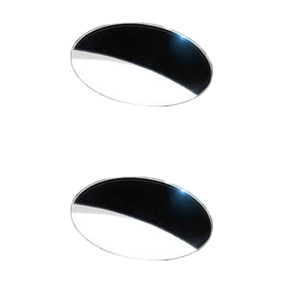 Dbuoem 2Pcs/Set Rear View Mirror Wide Angle Mini 360 Degree Rear View Convex Mirror for Car