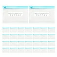 thumbnail image 1 of Dbuoem 30 Pcs Reusable Food Storage Bags Leak-Resistant Transparent Design Microwave Safe Fresh-keeping Bags, 1 of 8
