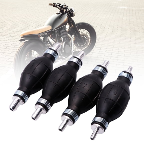 Dbuoem 6mm Fuel Hand Pump Universal High Durability One way Valve Primer Bulb for Marine