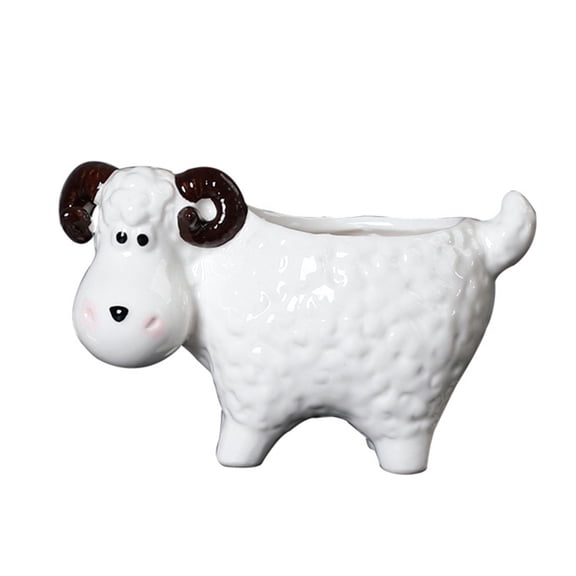 Dbuoem Cartoon Sheep Candle Holder Votive Tealight Candle Stand Living Room Bathroom Candlestick Decoration Table Centerpiece Ornament