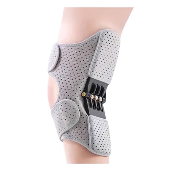 Dbuoem Knee Brace with Spring Support Adjustable Butterfly Wing Straps Breathable Knee Guard Non-slip Knee Protector for Joint Stability Pain Relief