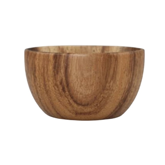 Dbuoem Salad Bowl Japanese Practical Wooden Soup Bowl Kitchen Supplies