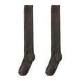 thumbnail image 1 of Dbuoem Women Thigh High Socks Winter Warm Over The Knee Socks Extra Long Knitted Boot Stockings Thick Leg Warmers, 1 of 7