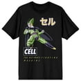 thumbnail image 1 of Dbz Cell Men's Black Crew Neck Tee-6XL, 1 of 3