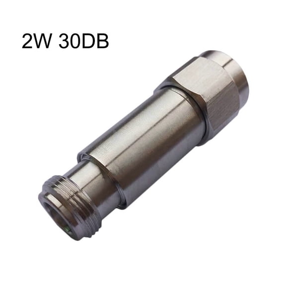 Dc-4Ghz 2W N-Type Male To Female Rf Coaxial Fixed Attenuator 50 Ohm 1-40Db