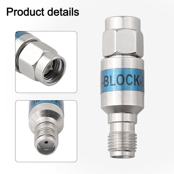 Dc 6Ghz 2W Ternary Alloy Dc Block,Mtri-Element Alloy Straightener For Signal