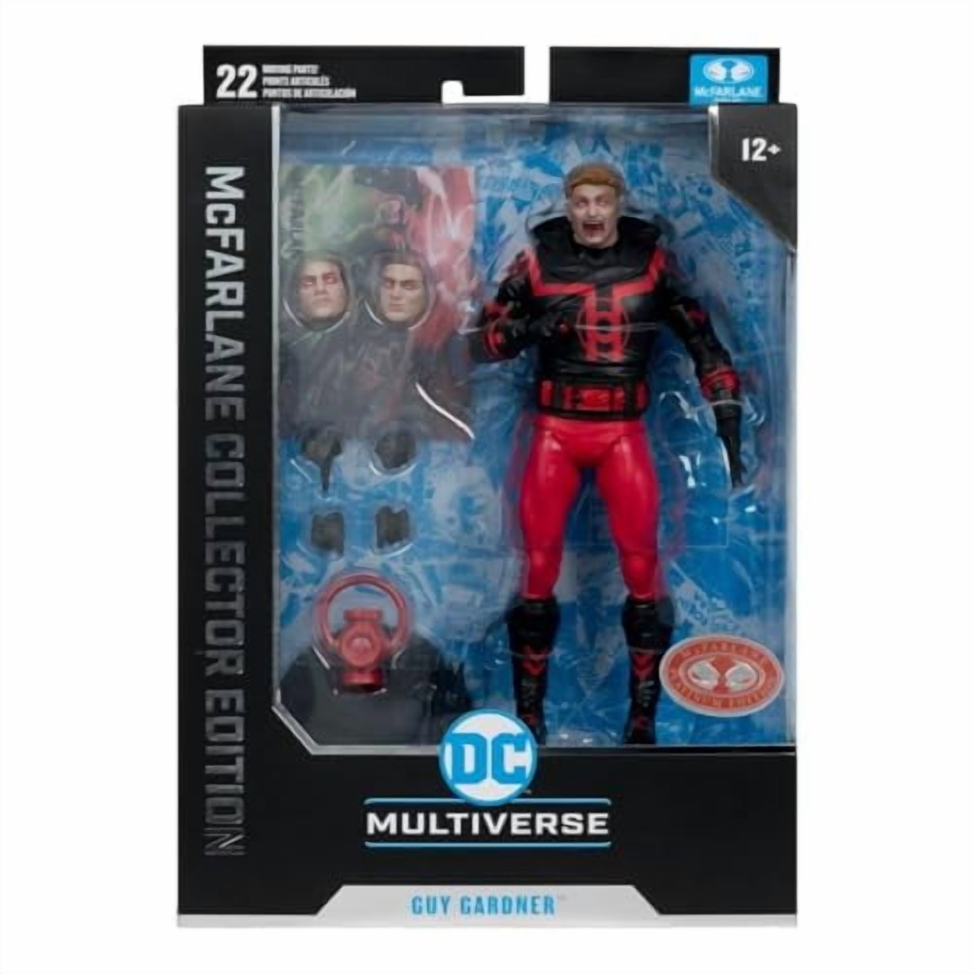 Guy Gardner (Red Lantern) Collector Edition #37 (Red Platinum Edition) - McFarlane Toys
