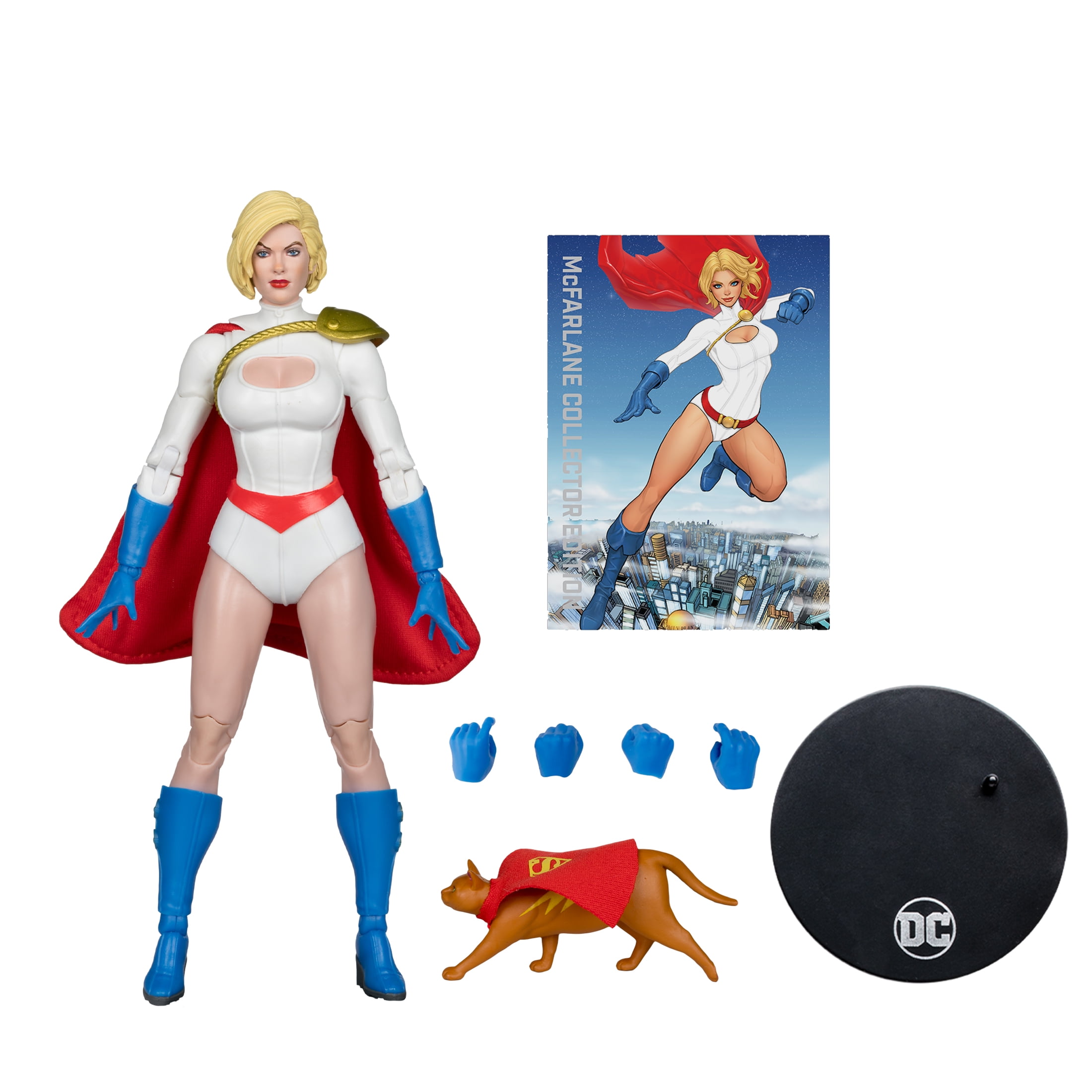 Dc 7in Action Figure - MCE - Power Girl - McFarlane Toys
