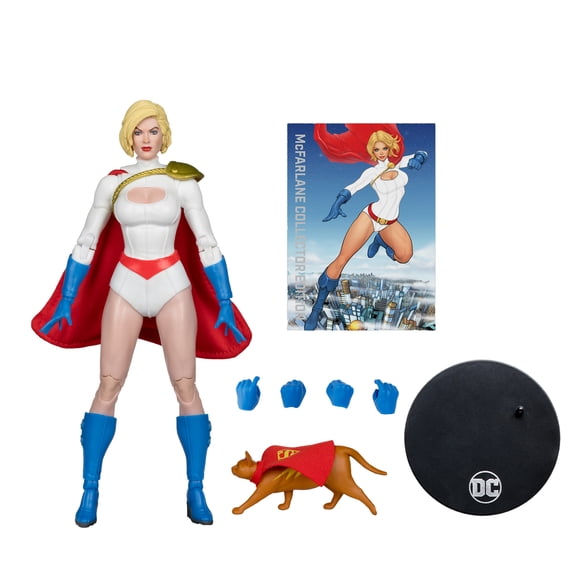 Dc 7in Action Figure - MCE - Power Girl - McFarlane Toys
