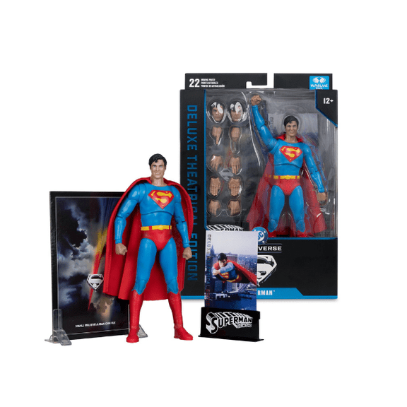 DC Multiverse Superman (Superman: The Movie 1978) 7" Action Figure (Deluxe Theatrical Edition) - McFarlane Toys