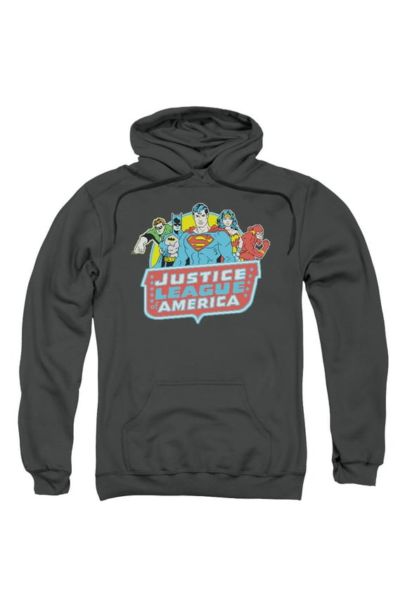Dc 8 Bit League Mens Pullover Hoodie