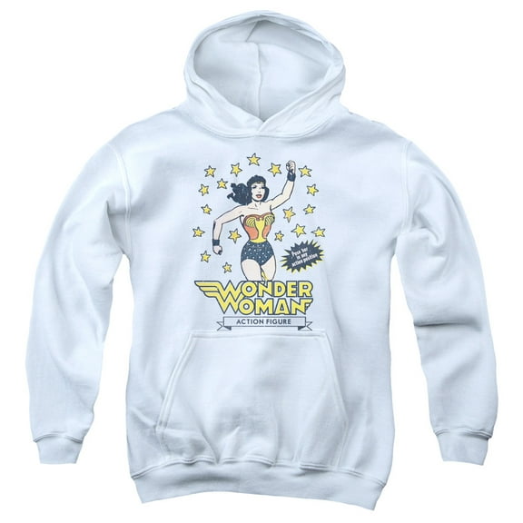 Dc - Action Figure - Youth Hooded Sweatshirt - Small