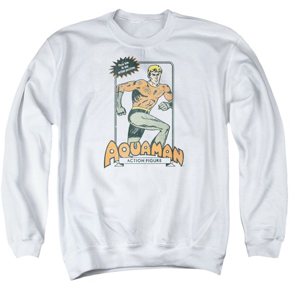 Dc - Am Action Figure - Crewneck Sweatshirt - Large