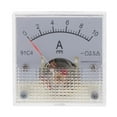 thumbnail image 1 of Dc Ammeter Analog Gauge Panel Meter Amp Meters Current Pressure Gauge , 0-10A, 1 of 8